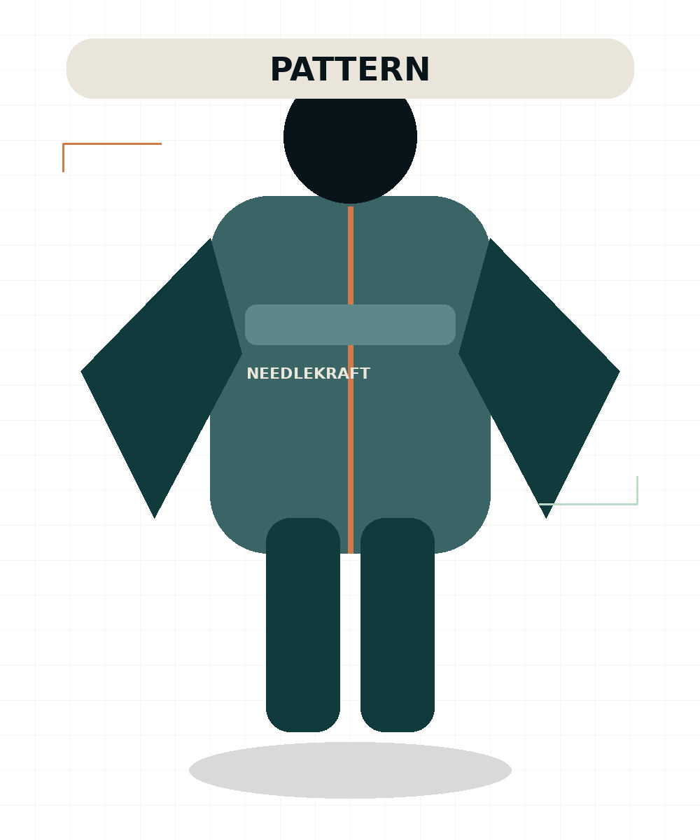 CAD pattern blueprint