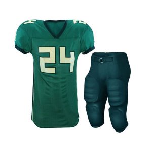 Dark Green 24 Jersey & Padded Game Pants
